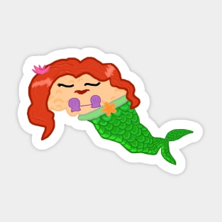 Mermaid Pancreas Sticker